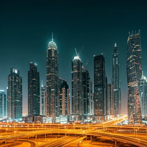 Dubai skyline, home of the SWISS UMEF regional office for the GCC